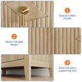thumbnail image 4 of Kojooin Commo pour Chambre avec 6 Tiroirs, Commode Moderne Extra Grand de 54 Pouces et Meuble Télé pour Salon, 4 of 7