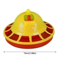 Bird Feeders Baby Chicken Waterer Ultra Thick PPChicken Drinker Tray