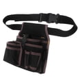 thumbnail image 4 of MasteelfCA 1Pc Multifunctional Electrician Tools Bag Waist Pouch Belt Storage Holder Organizer for Working(Coffee), 4 of 7
