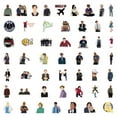 thumbnail image 4 of Pegatinas de vinilo impermeable Criminals Minds, 50 unidades, 4 of 4