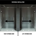 thumbnail image 4 of Vigo VG6045STCL6473 Ryland 73" High X 64" Wide Sliding Frameless Shower Door - Stainless, 4 of 5