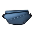 thumbnail image 1 of Hombres Mujeres Paquete de pecho Bolsillos exteriores Organizador Mochila ligera Fanny Pack para Azul Salvador Paquete de pecho cruzado, 1 of 10
