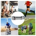 thumbnail image 6 of Unique Bargains 1 Pc Lightweight Running Belt Zipper Sports Waist Bag for Sports Phone Kettle Light Gray, 6 of 6