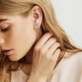 thumbnail image 3 of ChicSilver Family Tree of Life Earrings Celtic Knot Stud Earrings 925 Sterling Silver Earrings Gift for Her Women | Clearance, 3 of 6