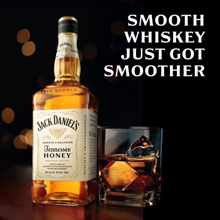 Jack Daniel's, Tennessee Honey Whiskey, 750 mL, 70 Proof - Walmart.com