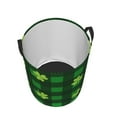 thumbnail image 3 of Balery Happy St. Patrick's Day5 Round Laundry Basket with Handles Waterproof Freestanding Laundry Hamper for Clothes Toys in the Dorm and Family-Small, 3 of 8