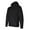 Black, variant on Men's Premium Hooded Sweatshirt