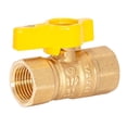 thumbnail image 2 of Válvula de bola Eastman Brass FIP con mango en T de 1/2 pulgada para gas, 2 of 2