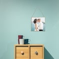 thumbnail image 7 of 1Pc Hanging Glass Photo Frame Transparent Specimen Clip Decorative Picture Frame, 7 of 7