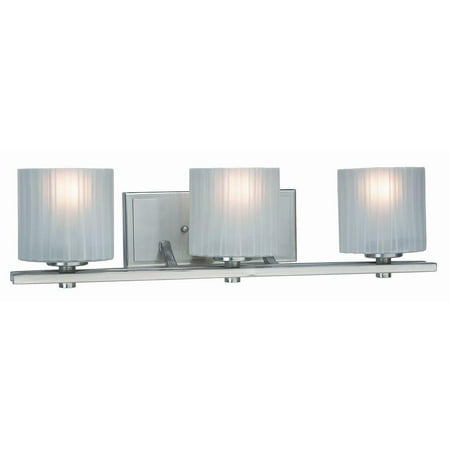 UPC 008938601375 product image for Hampton Bay Sheldon Collection 3-Light Brushed Nickel Surface Mount Wall Sconce | upcitemdb.com