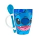 thumbnail image 2 of Juego 2 Tazas Porcelana Ambient 21 Diseño Stitch & Angel Azul y Morado 310 ml con Caja de Regalo, 2 of 3