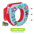 thumbnail image 6 of Nickelodeon PAW Patrol Soft Potty Training Seat for Toddlers with Hanging Hook, Fits Standard Toilets, 6 of 10