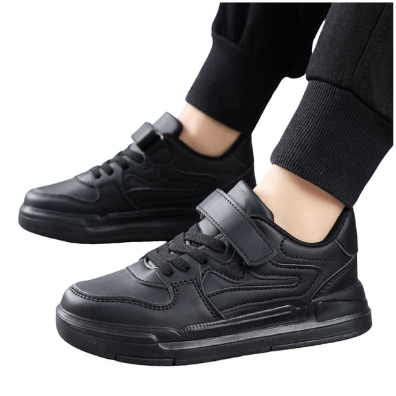 Toddler Boys Waterproof Platform Non Slip Tennis Shoes Outdoor Casual Kids Slip On Running Sneakers