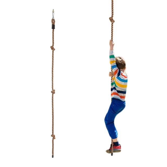 Outdoor Climbing Rope Play Toy Early Training Toy Gym Fitness Swing, Tree Climbing Rope for Outside Indoor, Trees