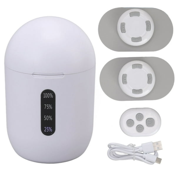 Masajeador eléctrico inalámbrico con pegatinas, minimasajeador inteligente para todo el cuerpo, terapia muscular relajante.