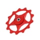 thumbnail image 3 of Bicicleta 13T Bicicleta De Aleación De Aluminio Rodamiento Jockey Rueda Trasera rojo Sharpla Rueda de la polea de la bici, 3 of 8