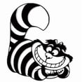 thumbnail image 1 of Cuadro Decorativo de Metal con Diseño El Gato de Cheshire Extra grande, 1 of 4