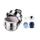 thumbnail image 5 of Olla a presión Strade Fareast Limited 2.0L para cocinar arroz con perilla segura olla para cocinar instantánea para acampar familia antiadherente, 5 of 8