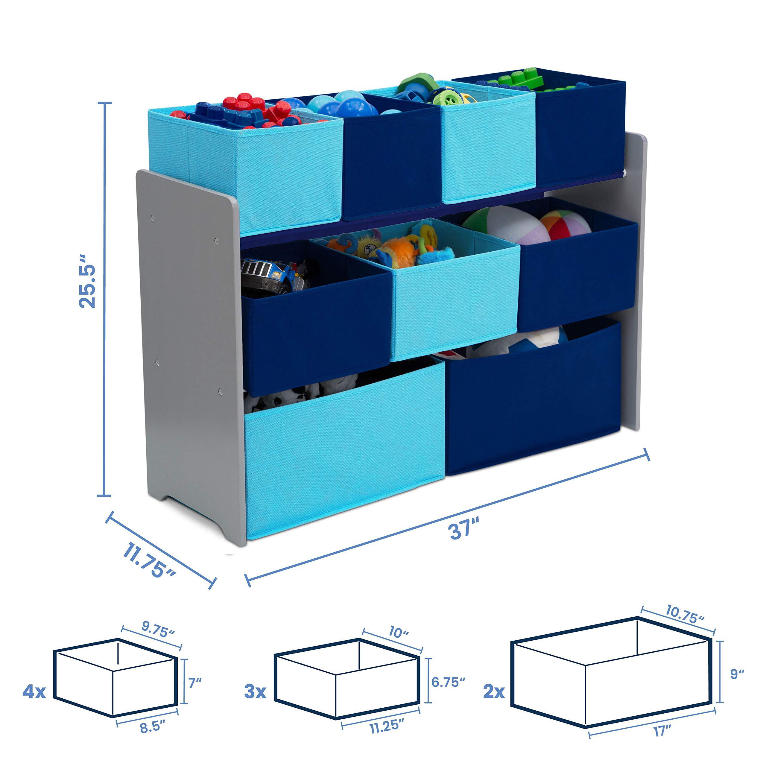 Delta Children Multi-color Deluxe Toy Organizer with Storage Bins for sale online 