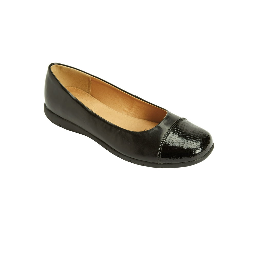 Comfortview Comfortview Women's Wide Width The Fay Flat Shoes 9 WW