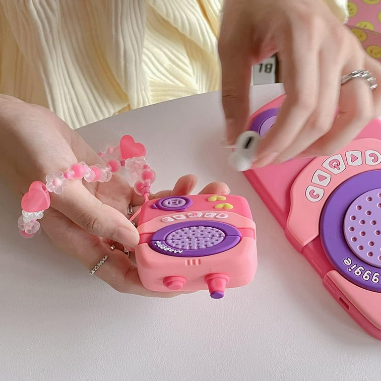 Custodia In Silicone 3D Per AirPods 1 E 2 - Design Kawaii Demone Della Notte, Impermeabile E Antiurto Con Portachiavi - Foto 6