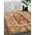 thumbnail image 2 of Ahgly Company Indoor Rectangle Abstract Yellow Orange Oriental Area Rugs, 4' x 6', 2 of 6