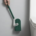 thumbnail image 6 of Bxaolu Golf Toilet Brush, Toilet Cleaning Brush, Flexible Bendable Silicone Long Handled Toilet Brush, 360° Deep Toilet Bowl Cleaning Brush,Quick Drying Toilet Brush for Bathroom with Holder, 6 of 6