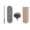 GRAY, variant on 250cm Extendable Telescopic Microfiber Duster, Washable Oval Dust Brush, Long Reach Multifunctional Gap Cleaner for Spider Web, Ceiling & Household Dust Removal