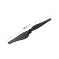 thumbnail image 2 of Uxcell 5 Set RC Propellers Blade Prop 2 Vane 7.6cm Dia Plastic Black Low-Noise RC Airplane DIY Aircraft Drone, 2 of 6