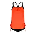 FRSASU Women Plus Size Tankini Swimsuit with Chest Cushion Two Piece ...