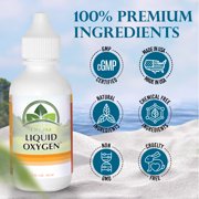 Organa Liquid Oxygen Drops Supplement, 2 Ounce, 100% Natural, Premium & Stabilized