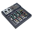 thumbnail image 2 of 4 Channel Stage Mixer, Durable USB Mixer, Portable F4-USB For Home US Plug 110V, 2 of 8