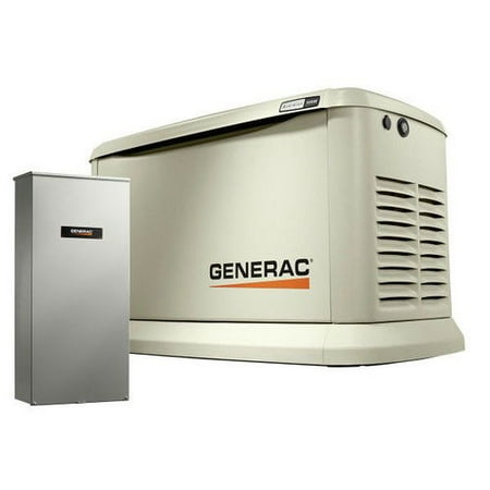 20 Kw Steam Generator Generac 70432- 22-19.5 kW Air-Cooled Standby 200 SE Generator with Aluminum Enclosure ()