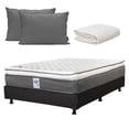thumbnail image 1 of Colchón Queen Size + Box Belu + Protector de Colchón + Almohadas 2-Pack Spring Air Dicasa Phantom, 1 of 8