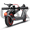 Black-red, variant on OBX OBX 350W Electric Scooter for Adults: 18 MPH, 16 Mile Range, 8.5" Solid Tires, Foldable Portable E-Scooter for Commute