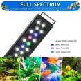 thumbnail image 3 of Aquaneat LED Aquarium Light, Full Spectrum, Adjustable, with Built-in Timer for 18-24 Inch Water Fish Tank Light Multi-Color, 3 of 8