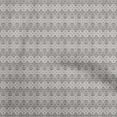 thumbnail image 1 of oneOone Polyester Spandex Gray Fabric Asian Kilim Craft Projects Decor Fabric Printed By The Yard 56 Inch Wide, 1 of 5