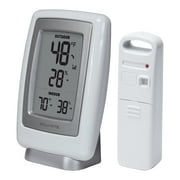AcuRite Indoor/Outdoor Thermometer with Wireless Temperature Sensor & Hygrometer for Humidity Measurements (00611)