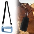 thumbnail image 1 of BELOVING Speaker Silicone Cover Adjustable Shoulder Strap Carrying Pouch Speaker Case Blue, 1 of 10