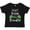AB-Black, variant on Inktastic Part Irish All Trouble St. Patrick's Day with Green Clovers Boys or Girls Toddler T-Shirt