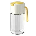 thumbnail image 2 of Glass Dispenser Bottle for Kitchen with Pour Spout and Sealing Lid Olive Cruet, 2 of 6