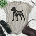 thumbnail image 2 of Boxer Mama T-shirt, Unisex Women's Shirt, Boxer Dog Owner, Best Dog Mom Gift, Light Silk Gray, X-Small, 2 of 6
