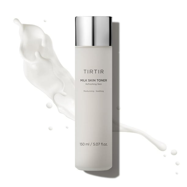 Tónico TIRTIR Milk Skin Rice con niacinamida, 150 ml, libre de crueldad animal