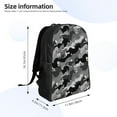 thumbnail image 4 of Haiem Horse Silhouette Backpack - Stylish and Durable 15-inch Laptop Backpack with Waterproof Oxford Fabric, 4 of 8