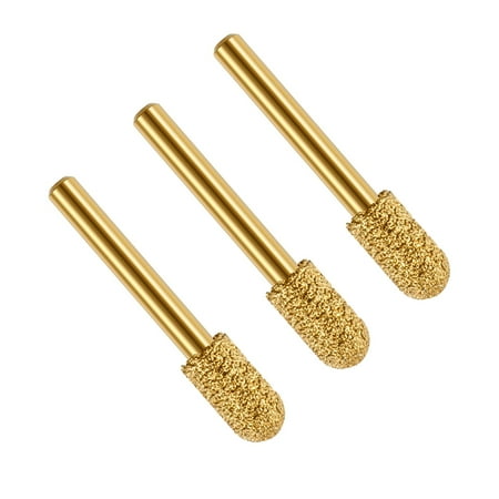 

oshhnii 3 Pieces Grinding Bit Round Headed Body Shape for Ceramics Carving Polishing 10mm