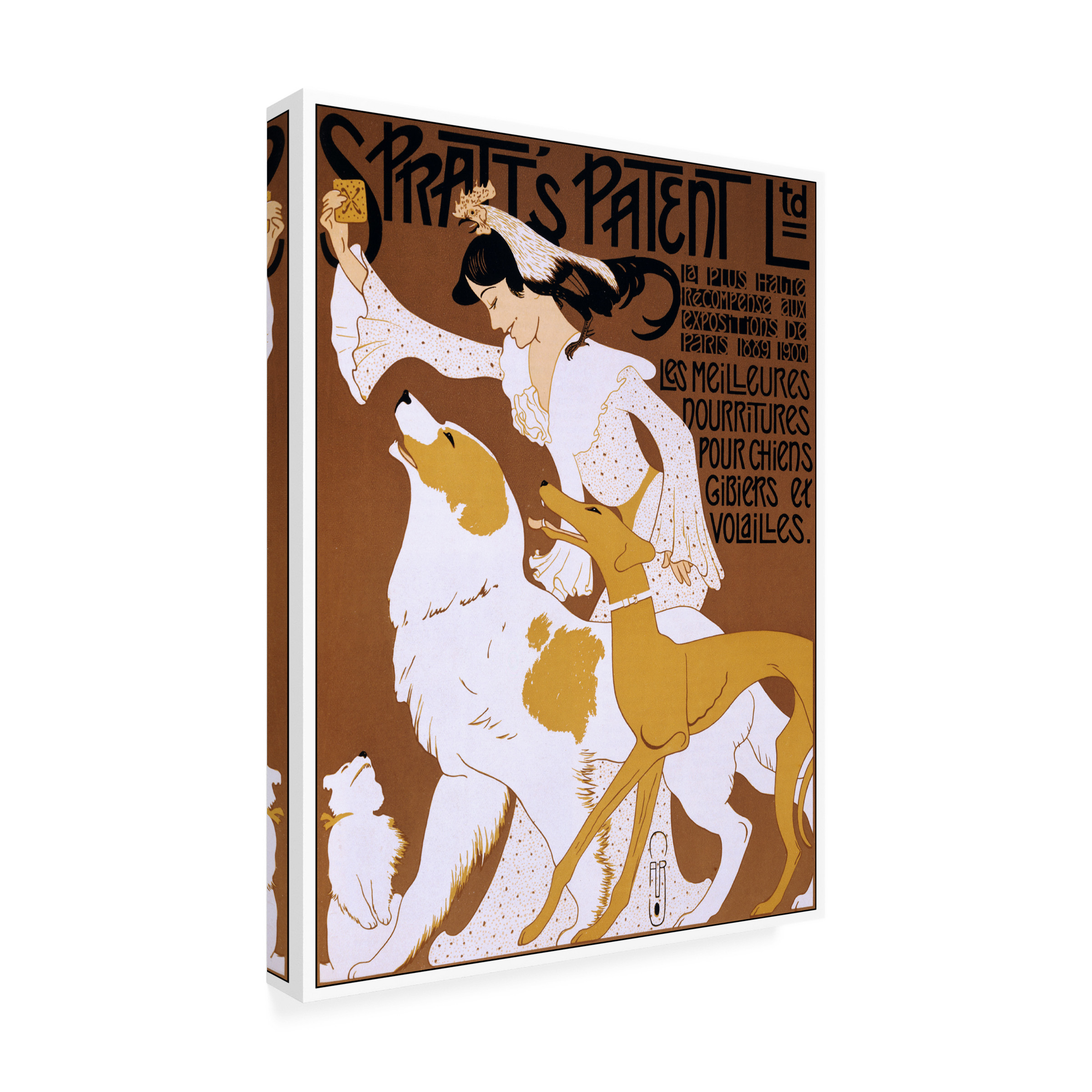 Vintage Lavoie 'Ads-0073' Canvas Art