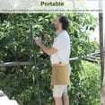 thumbnail image 4 of Toystoory Bolsa de forraje para jardín, pequeña cintura de lona plegable, bolsa impermeable para recoger frutas, bolsa organizadora de almacenamiento con Jardín y Patio Caqui Toystoory HA008879-03, 4 of 6
