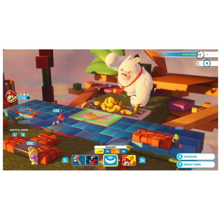 Mario + Rabbids: Kingdom Battle and Pokemon: Let's Go, Eevee