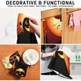 thumbnail image 7 of SKYSONIC Funny Halloween Pumpkin Kitchen Dish Towel Set,Drying Kitchen Towels Tea Towels 1Pcs 28"x18", 7 of 7