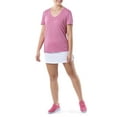 thumbnail image 6 of Athletic Works Women's Core Active Short Sleeve V-Neck T-Shirt, Sizes XS-3X, 6 of 7